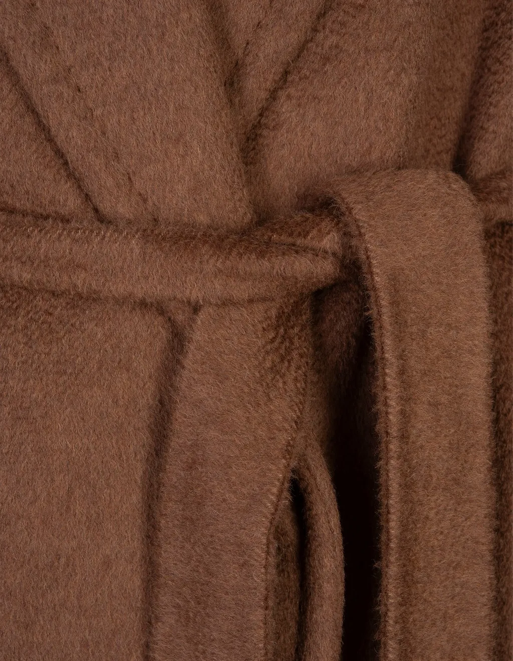 Max Mara Atelier Attuale Belted Long-Sleeved Coat