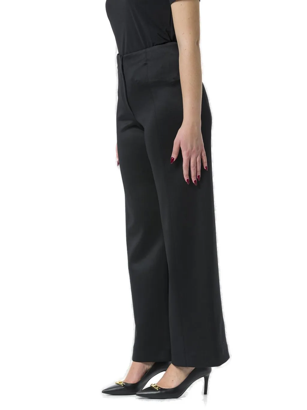 Max Mara Leisure Laerte High Waist Wide Leg Pants