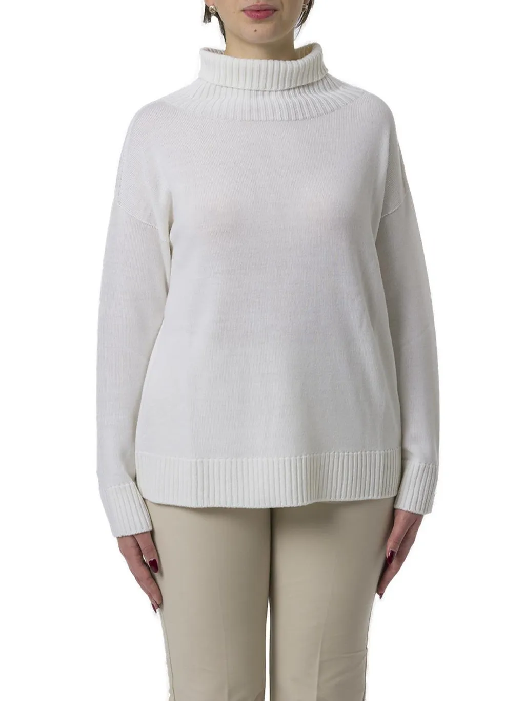 Max Mara Leisure Turtleneck Long-Sleeved Jumper