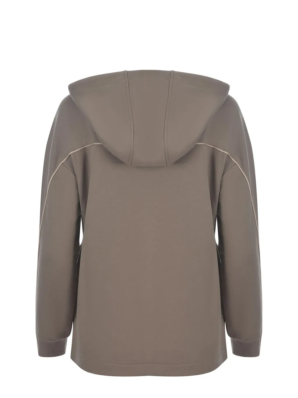 Max Mara Leisure Albore Zip-Up Drawstring Hoodie