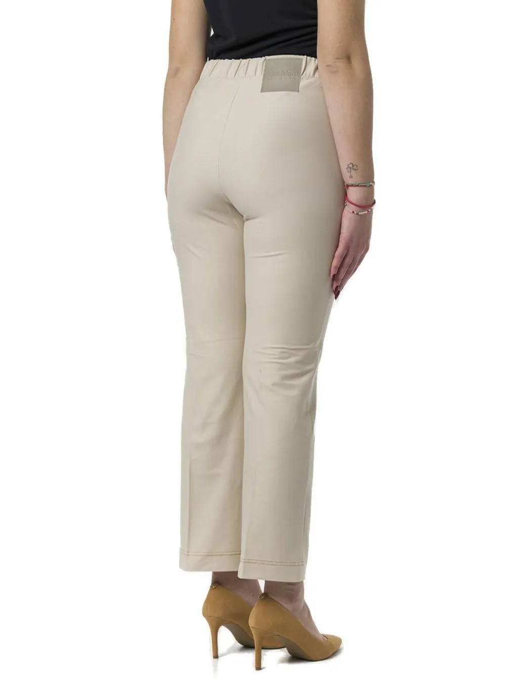 Max Mara Leisure High Waist Straight Leg Trousers