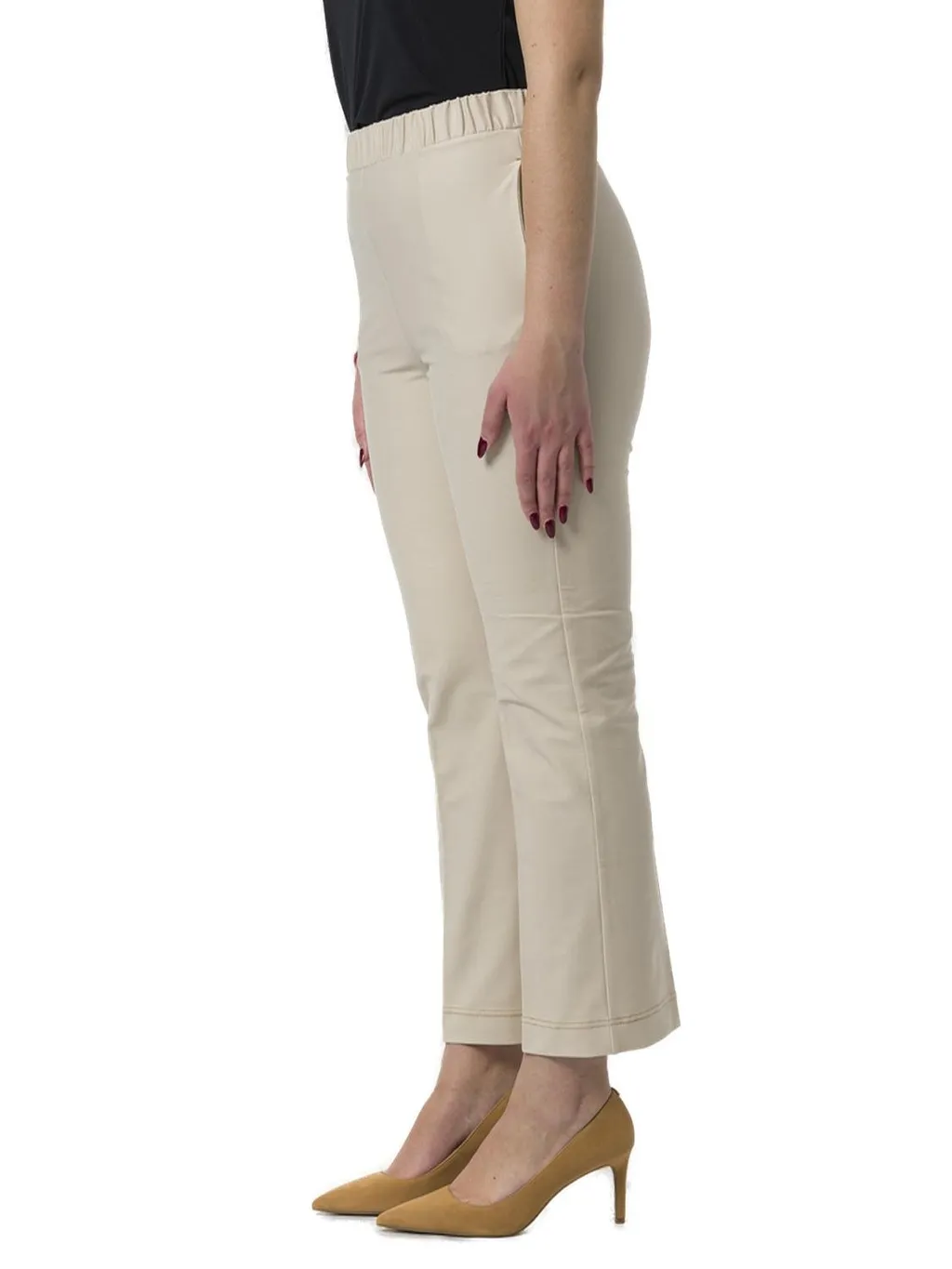 Max Mara Leisure High Waist Straight Leg Trousers