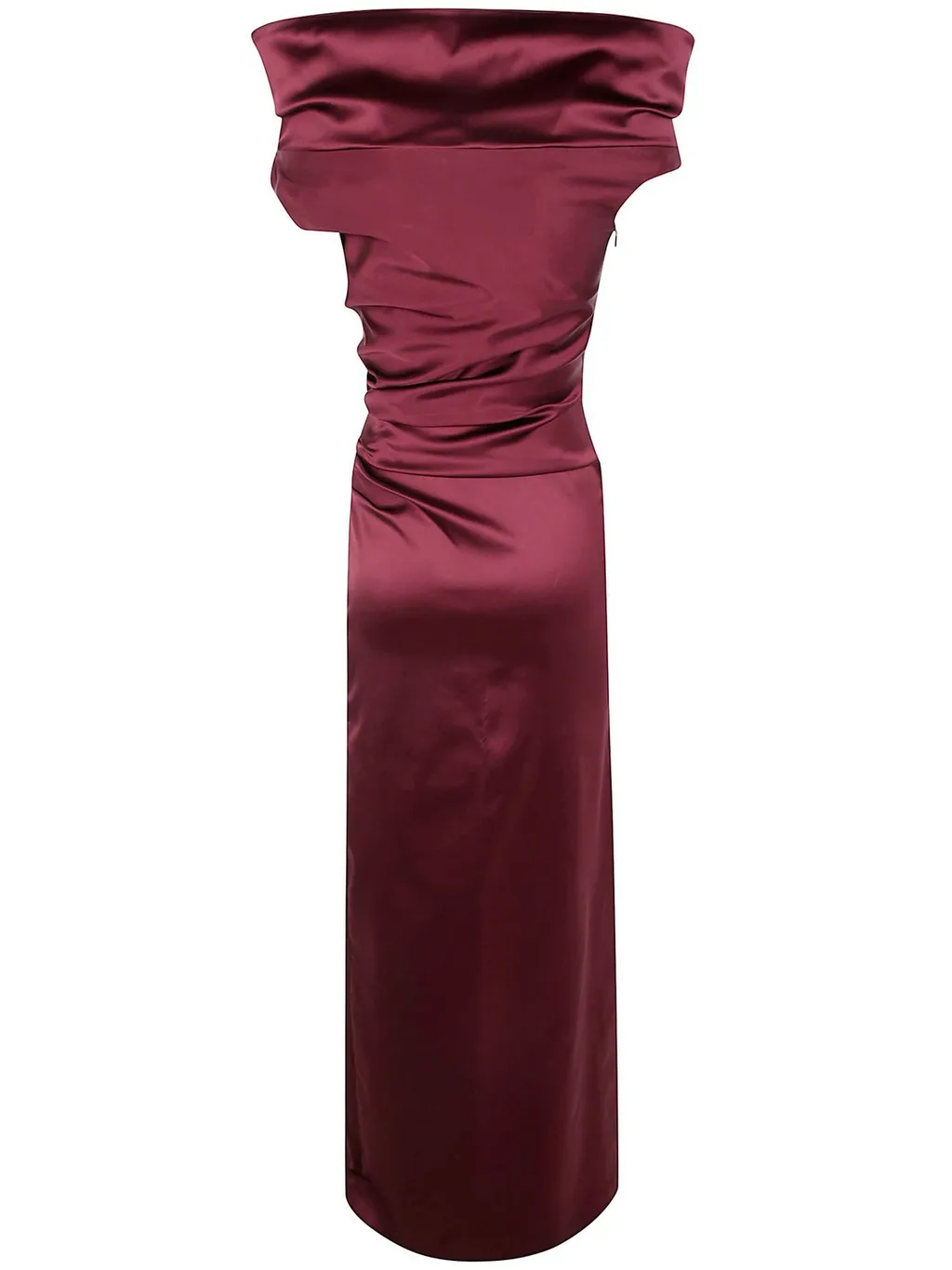 Max Mara Pianoforte Opaco Off-Shoulder Dress