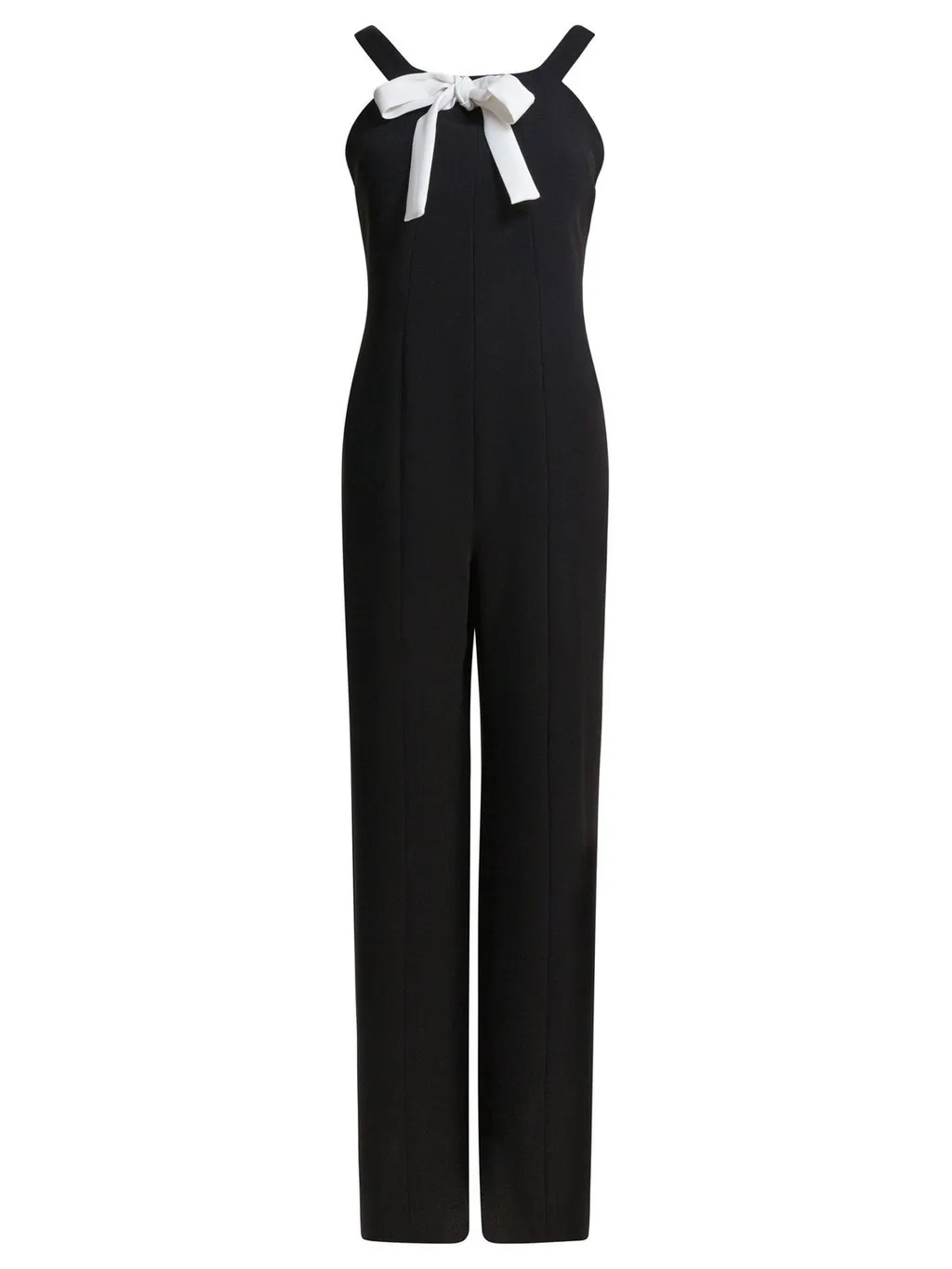 Max Mara Pianoforte Estro Bow Detailed Sleeveless Jumpsuit