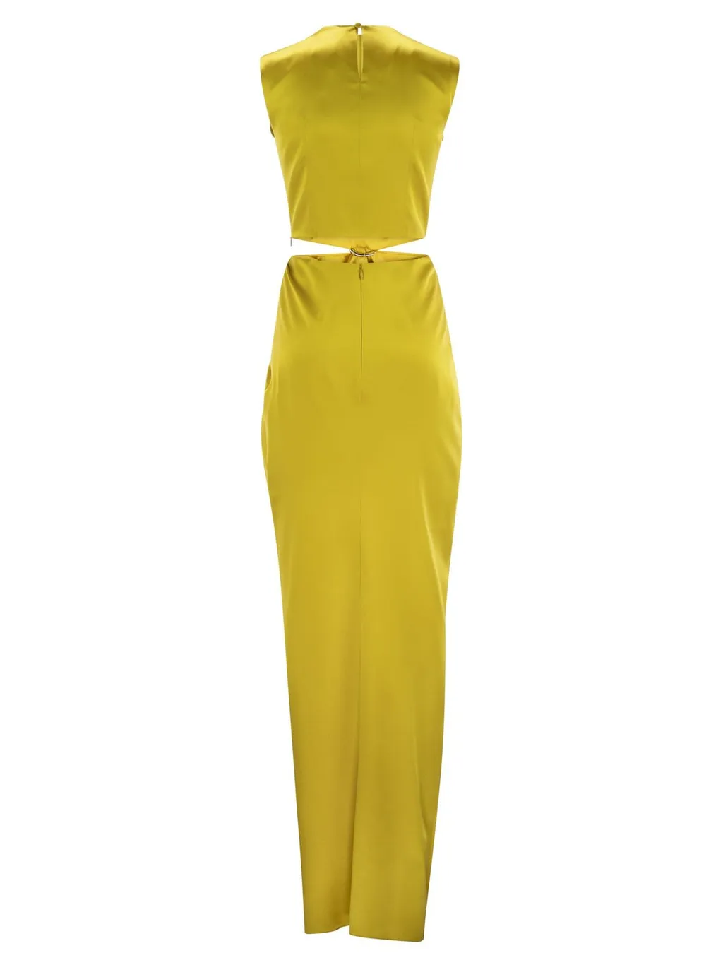 Max Mara Pianoforte Panaro Hourglass Gathered Sleeveless Dress