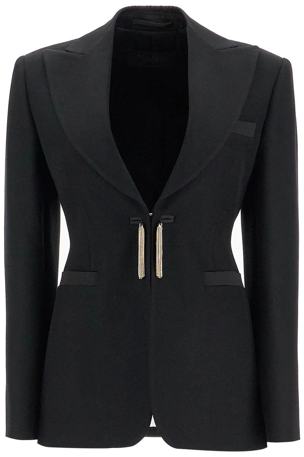 Max Mara Pianoforte Boemia Tassel Detailed Blazer