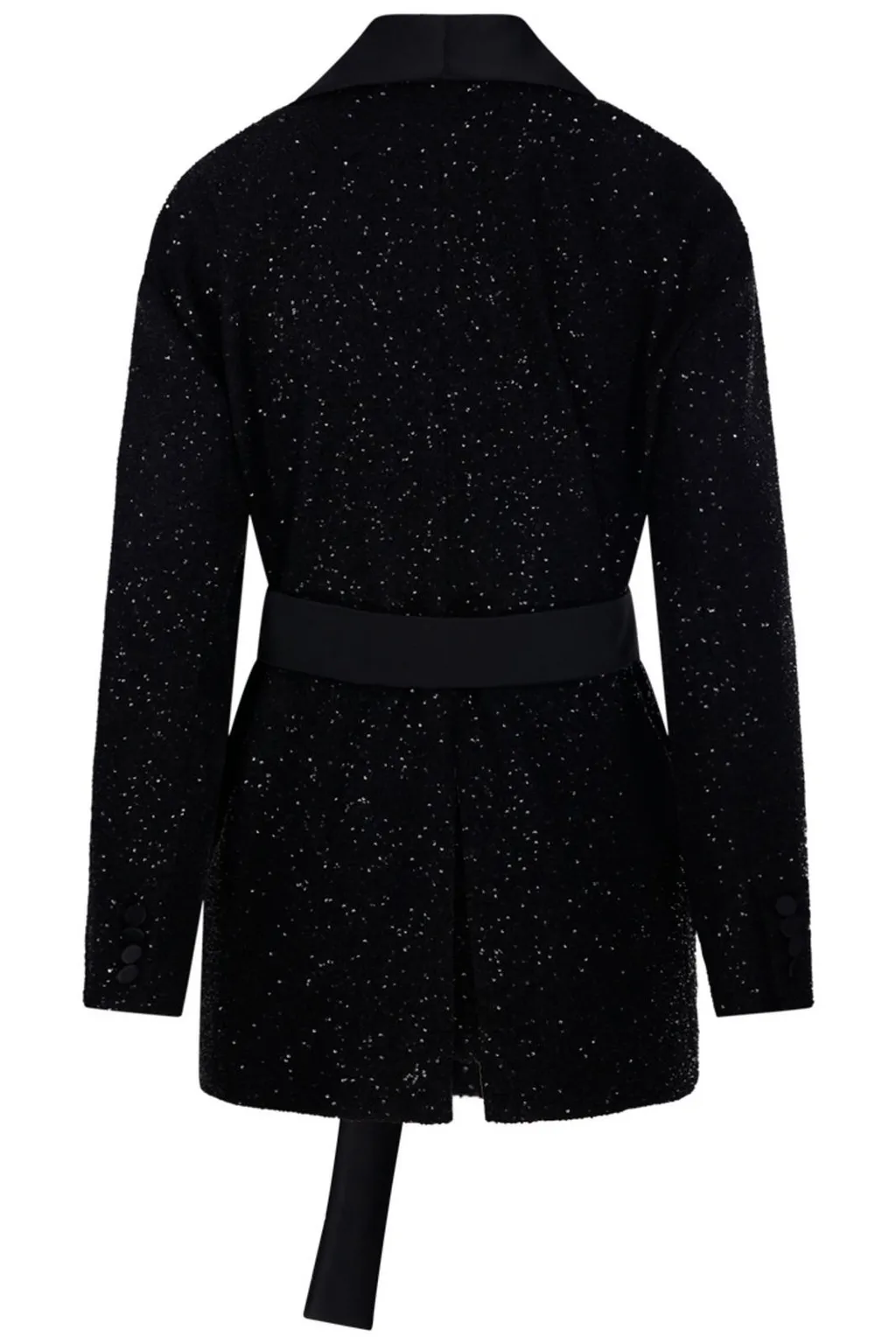 Max Mara Pianoforte Embellished Belted Jacket