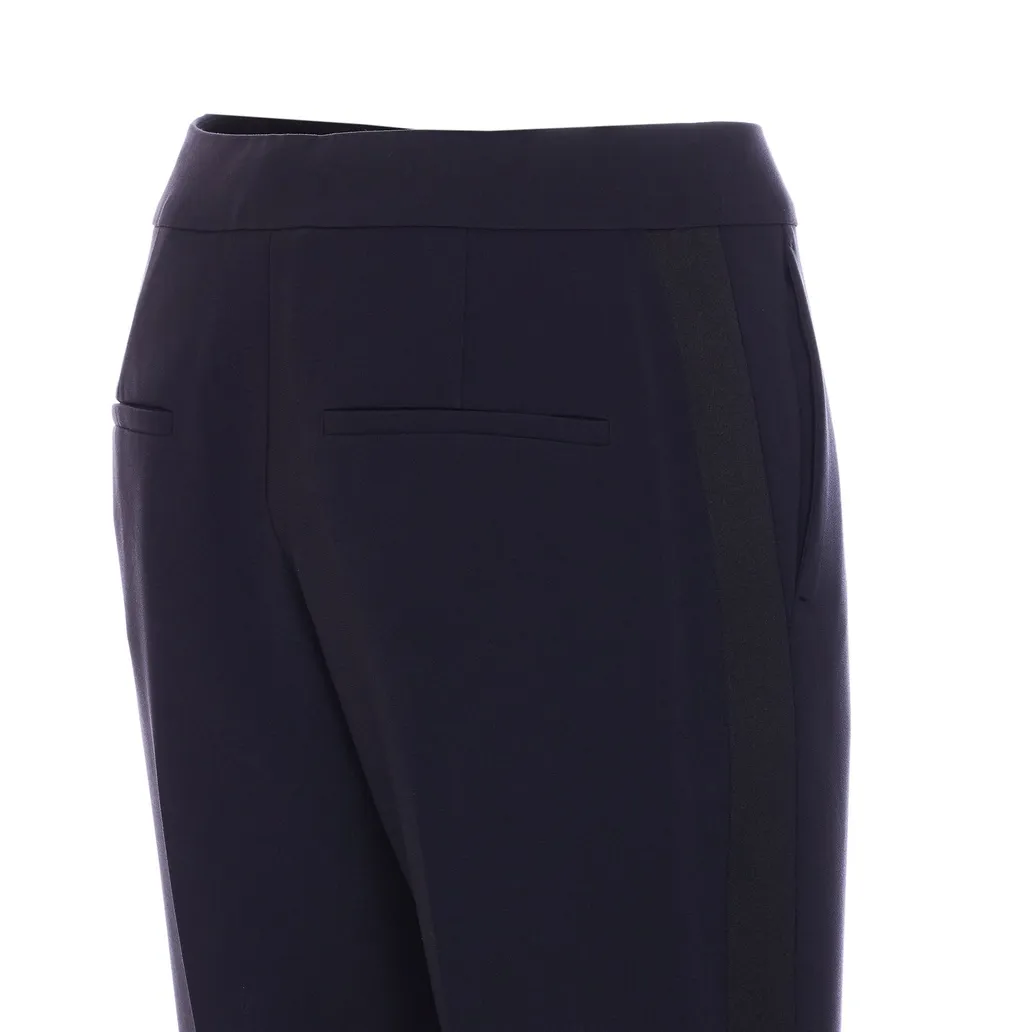 Max Mara Pianoforte Vincita Pleat Detailed Straight Leg Pants