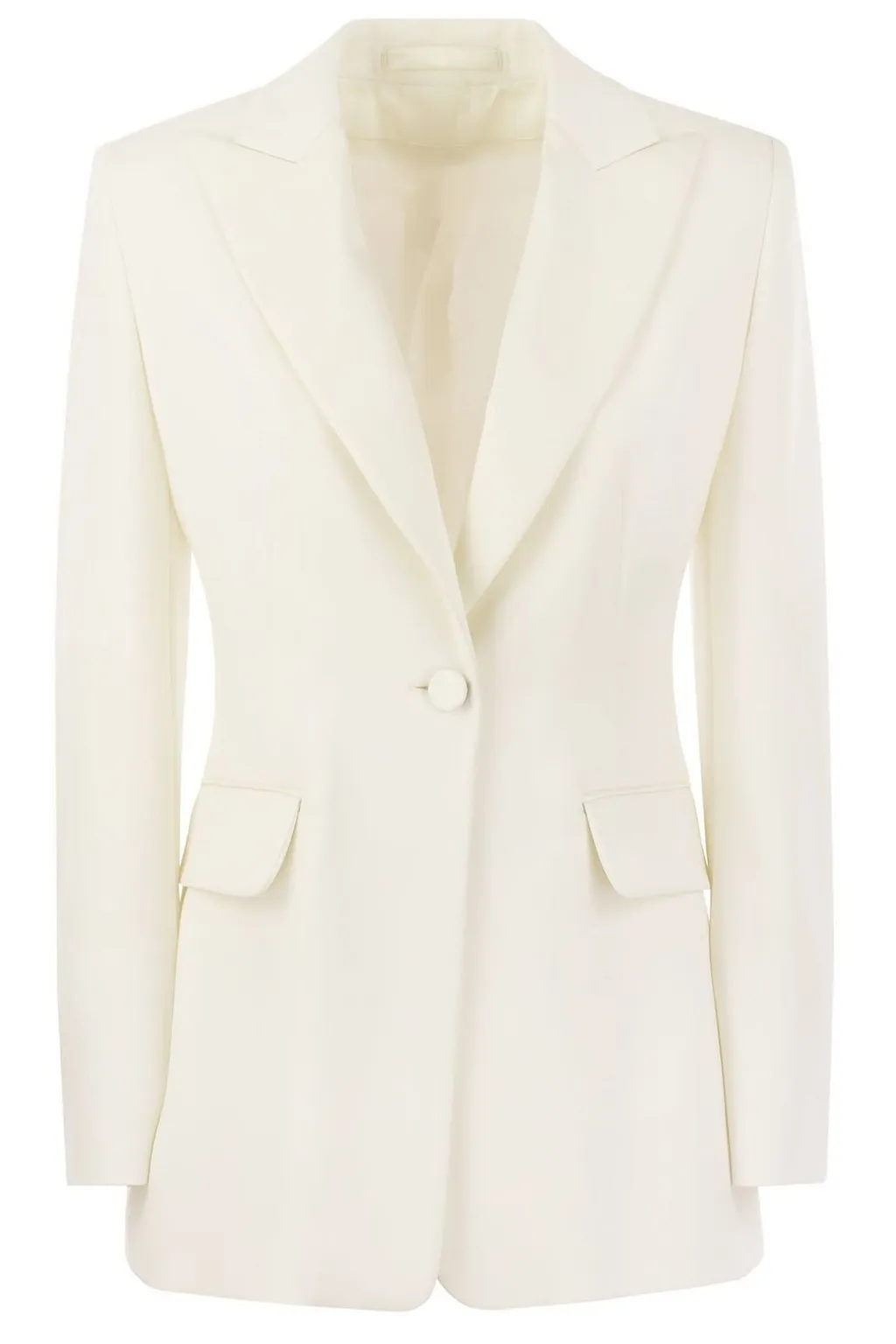 Max Mara Pianoforte Single-Breasted Long-Sleeved Jacket