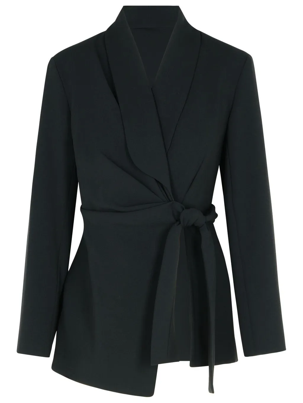 Max Mara Pianoforte Wrap Long-Sleeved Jacket