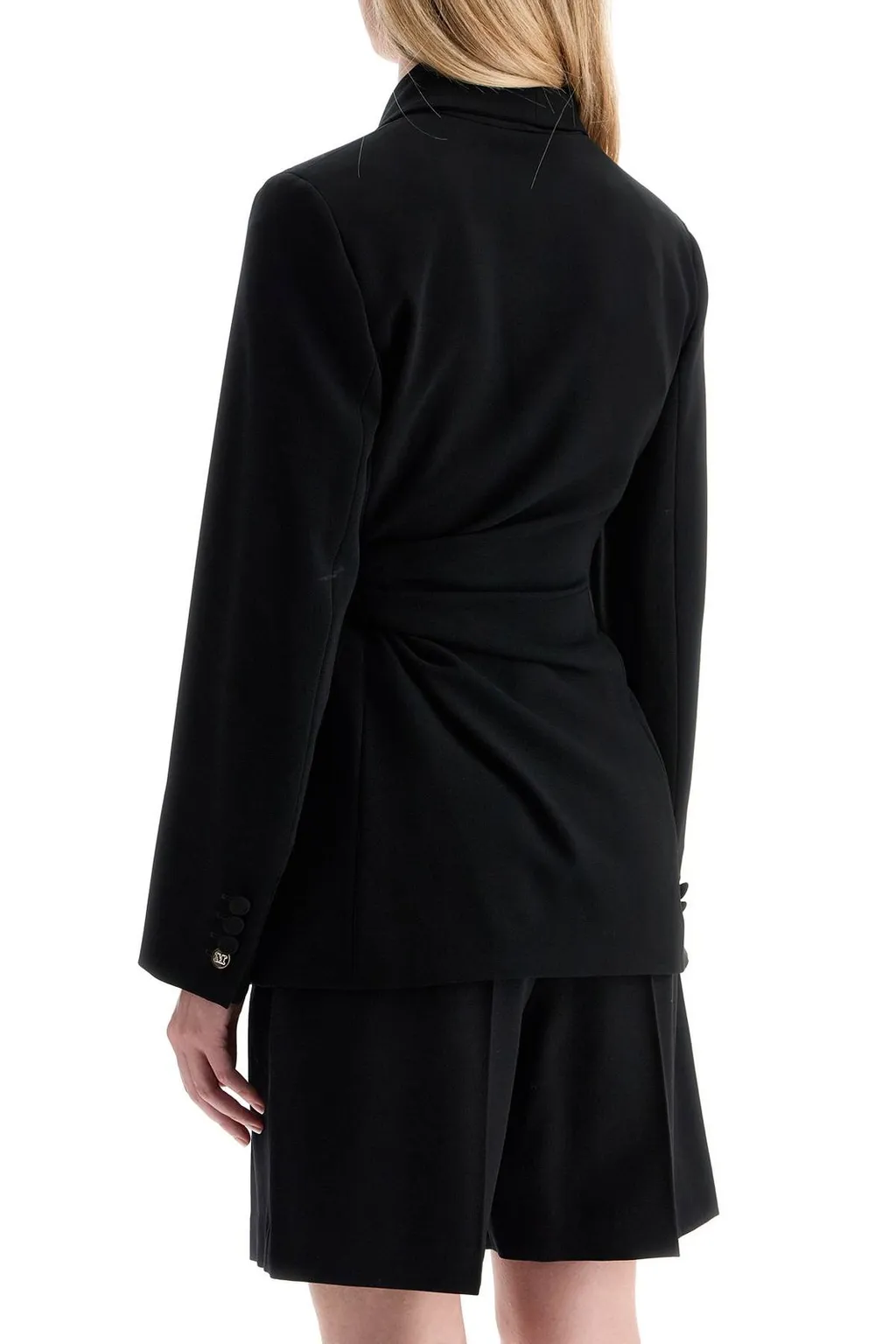 Max Mara Pianoforte Wrap Long-Sleeved Jacket