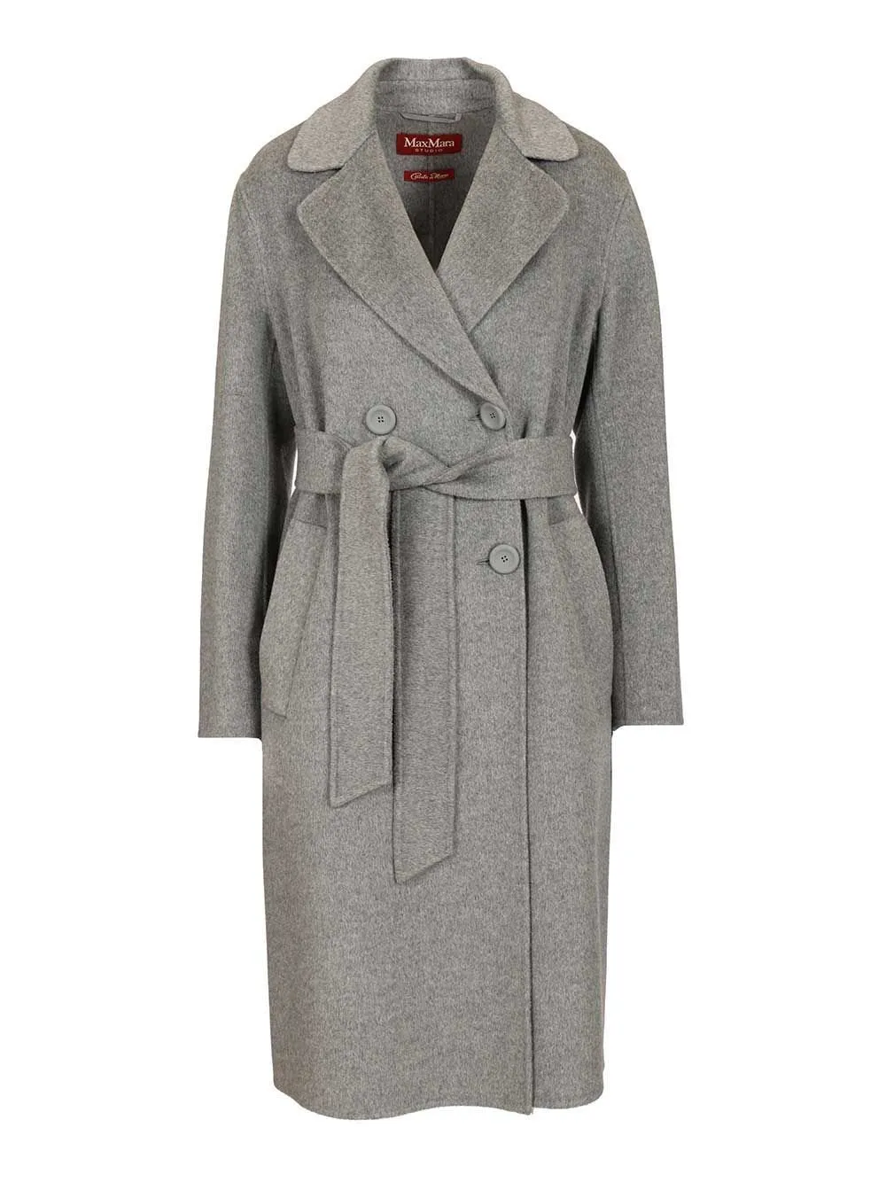 Max Mara Studio Canneti Double-Breasted Coat