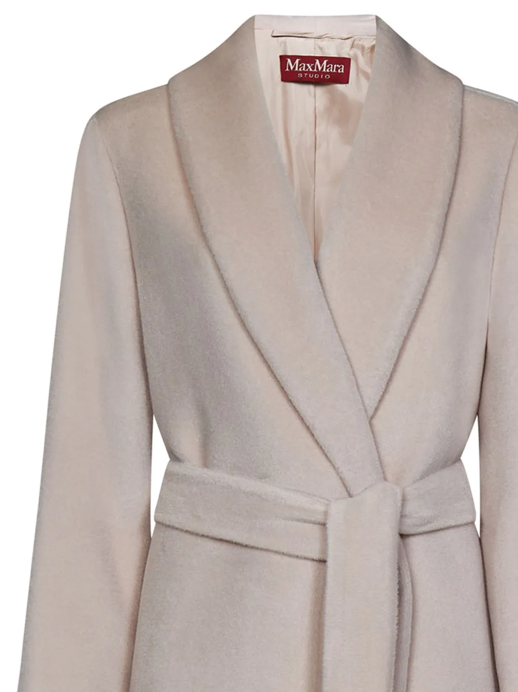 Max Mara Belted Long-Sleeved Coat