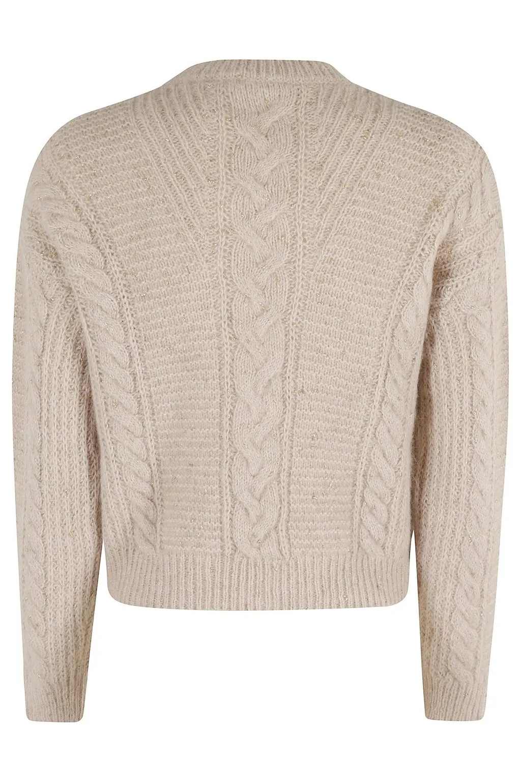 Max Mara Studio Crasso Crewneck Ribbed Jumper