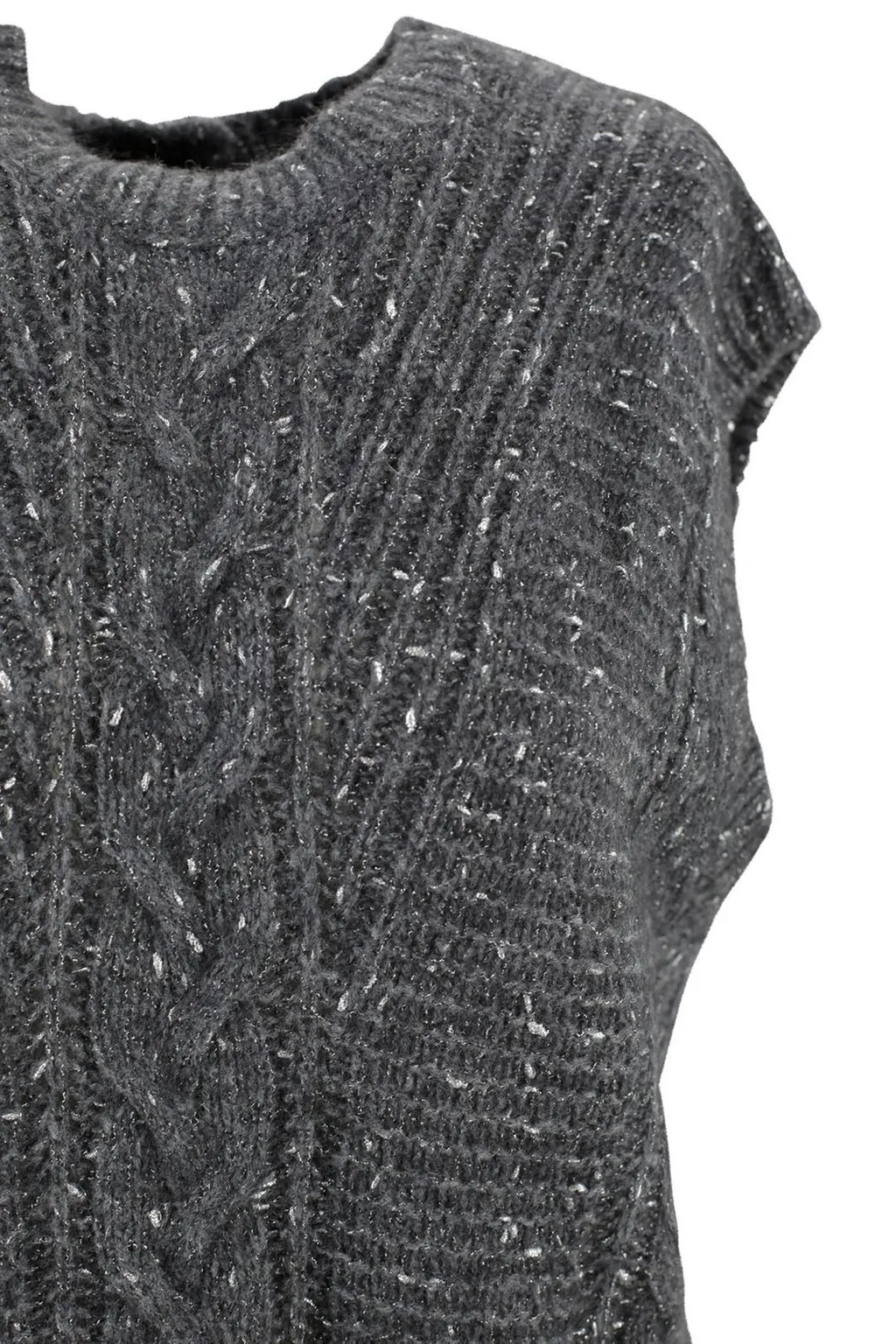 Max Mara Studio Crewneck Knitted Vest