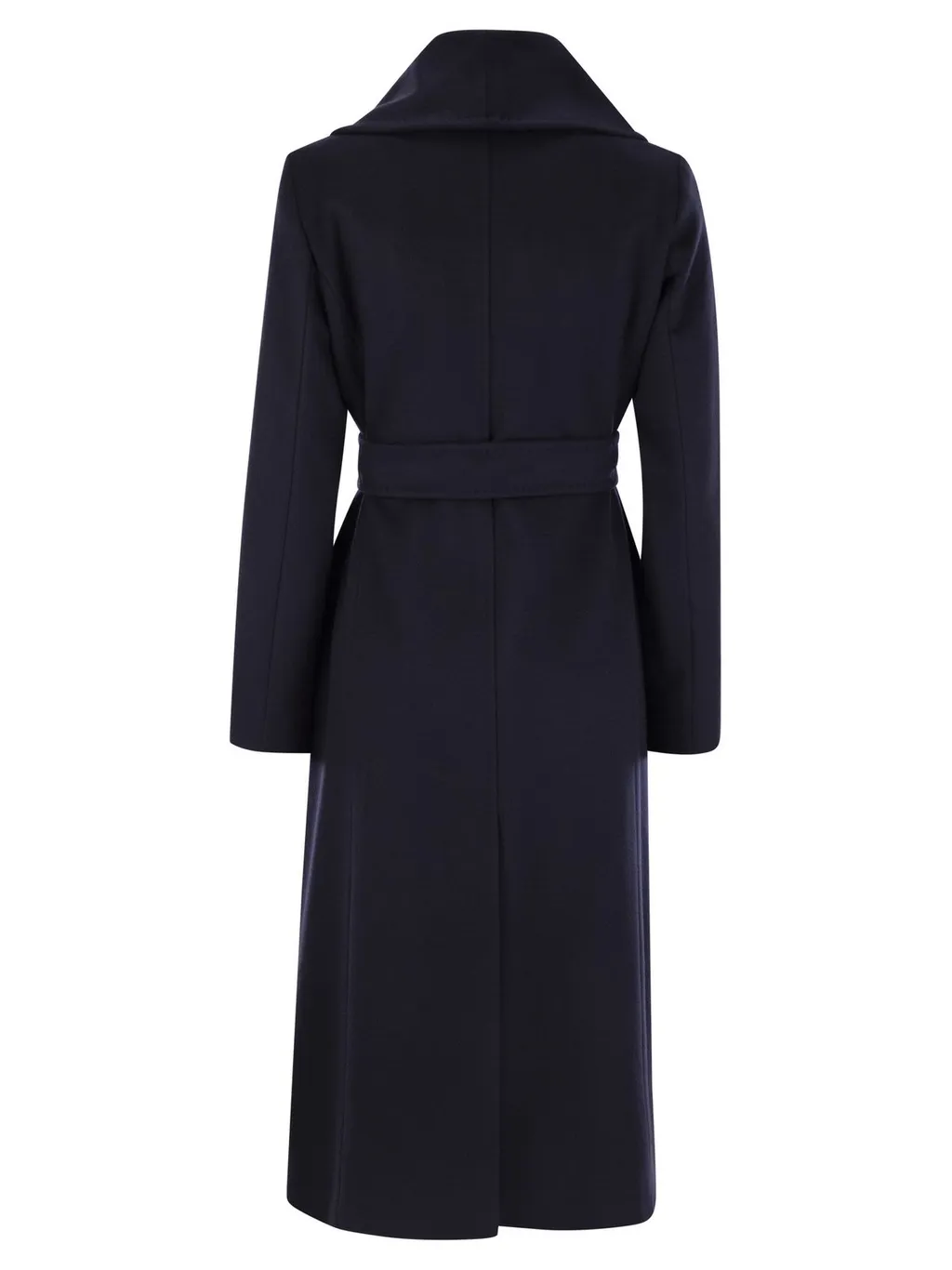 Max Mara Studio Belted Long-Sleeved Coat