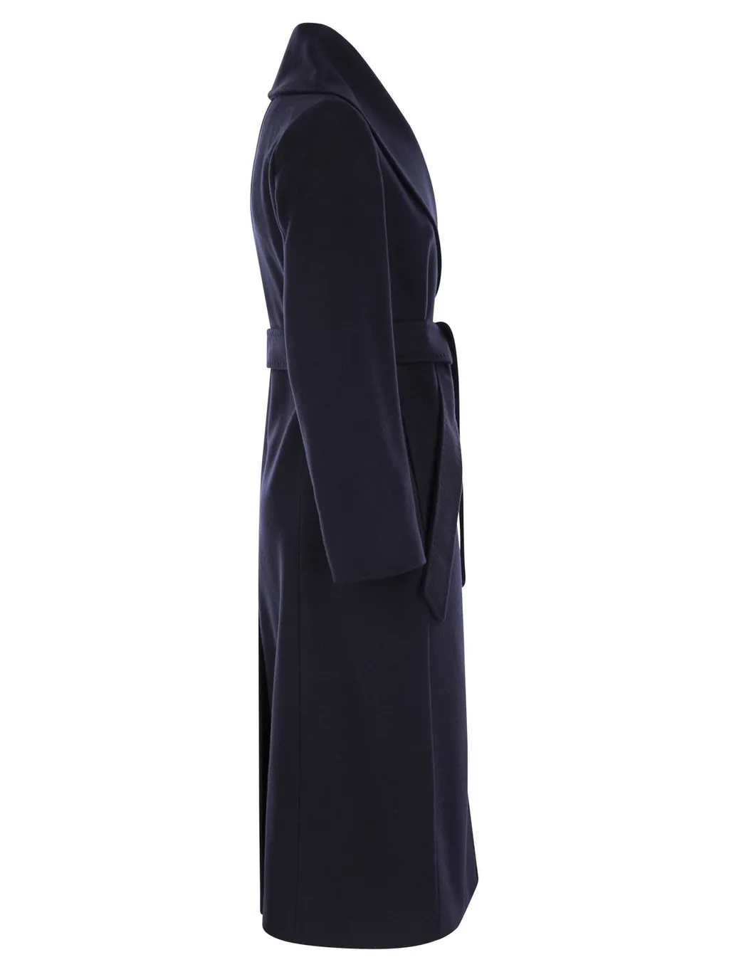 Max Mara Studio Belted Long-Sleeved Coat