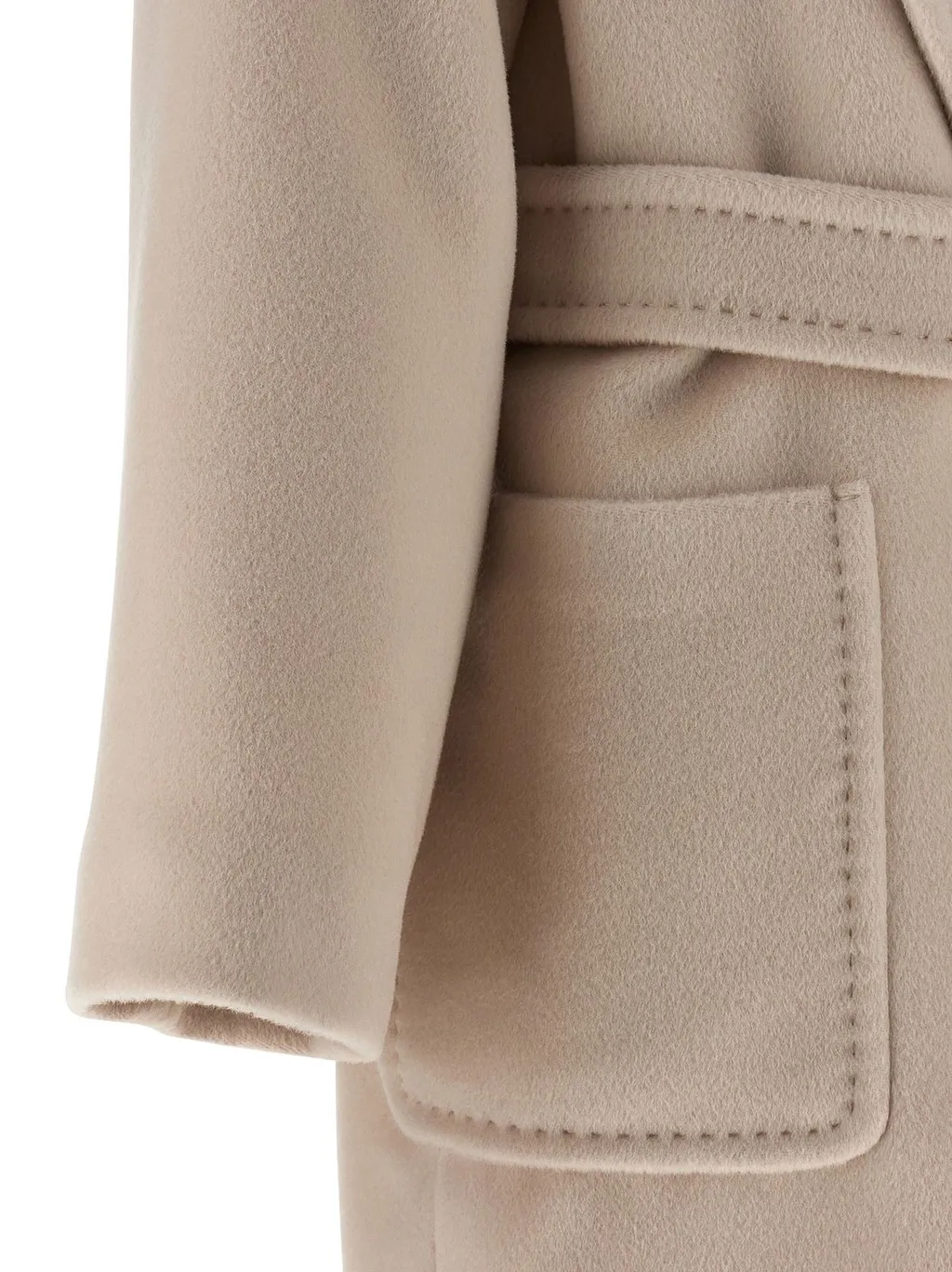 Max Mara Studio Cloruro Tie-Waisted Coat