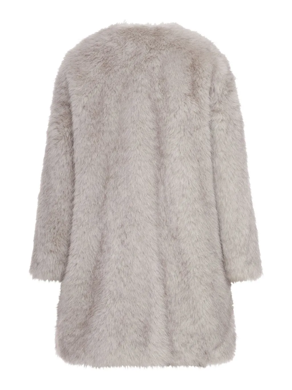 Max Mara Studio Eros Crewneck Long-Sleeved Coat