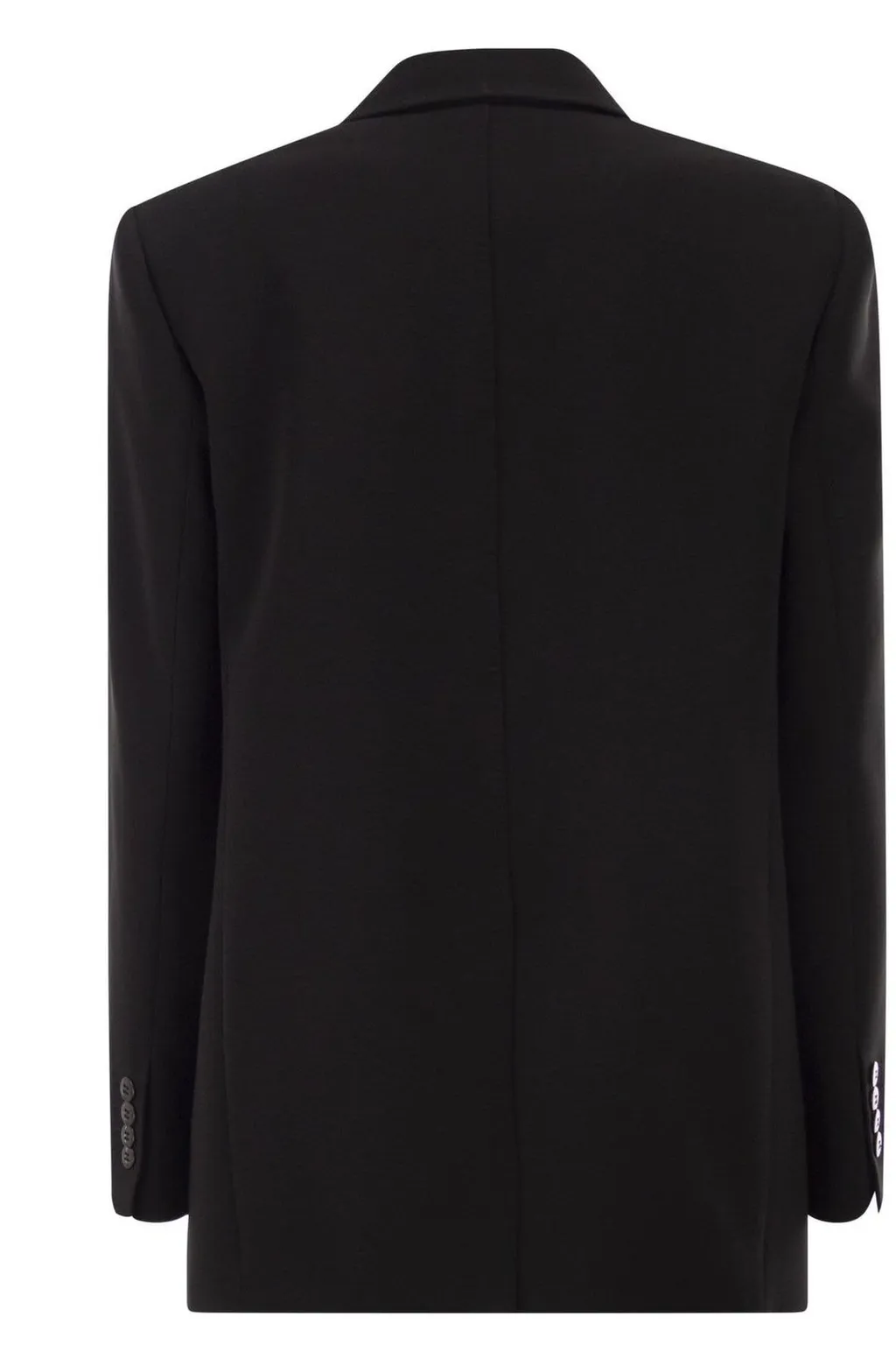 Max Mara Studio Mstbosco Single-Breasted Cady Blazer
