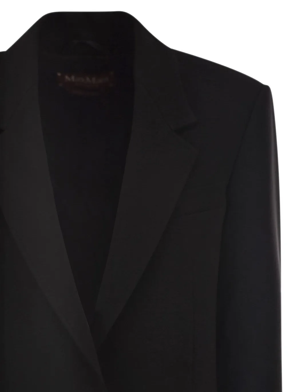Max Mara Studio Mstbosco Single-Breasted Cady Blazer