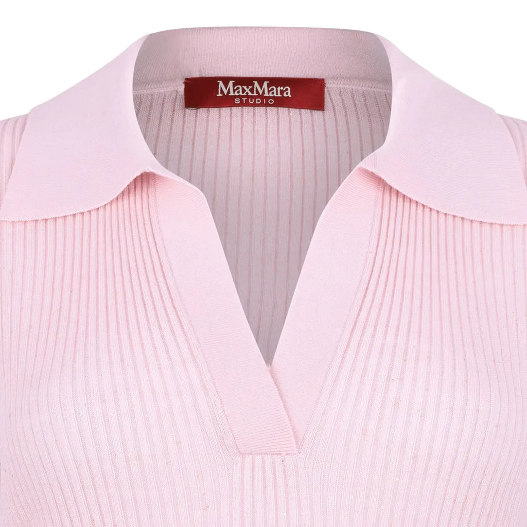 Max Mara Studio Ubeta V-Neck Knitted Top