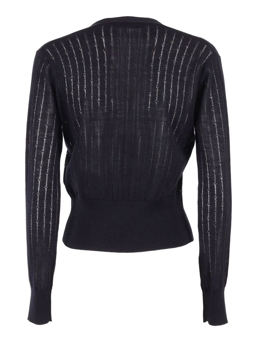Max Mara Studio Sequin Embellished Knit Cardigan