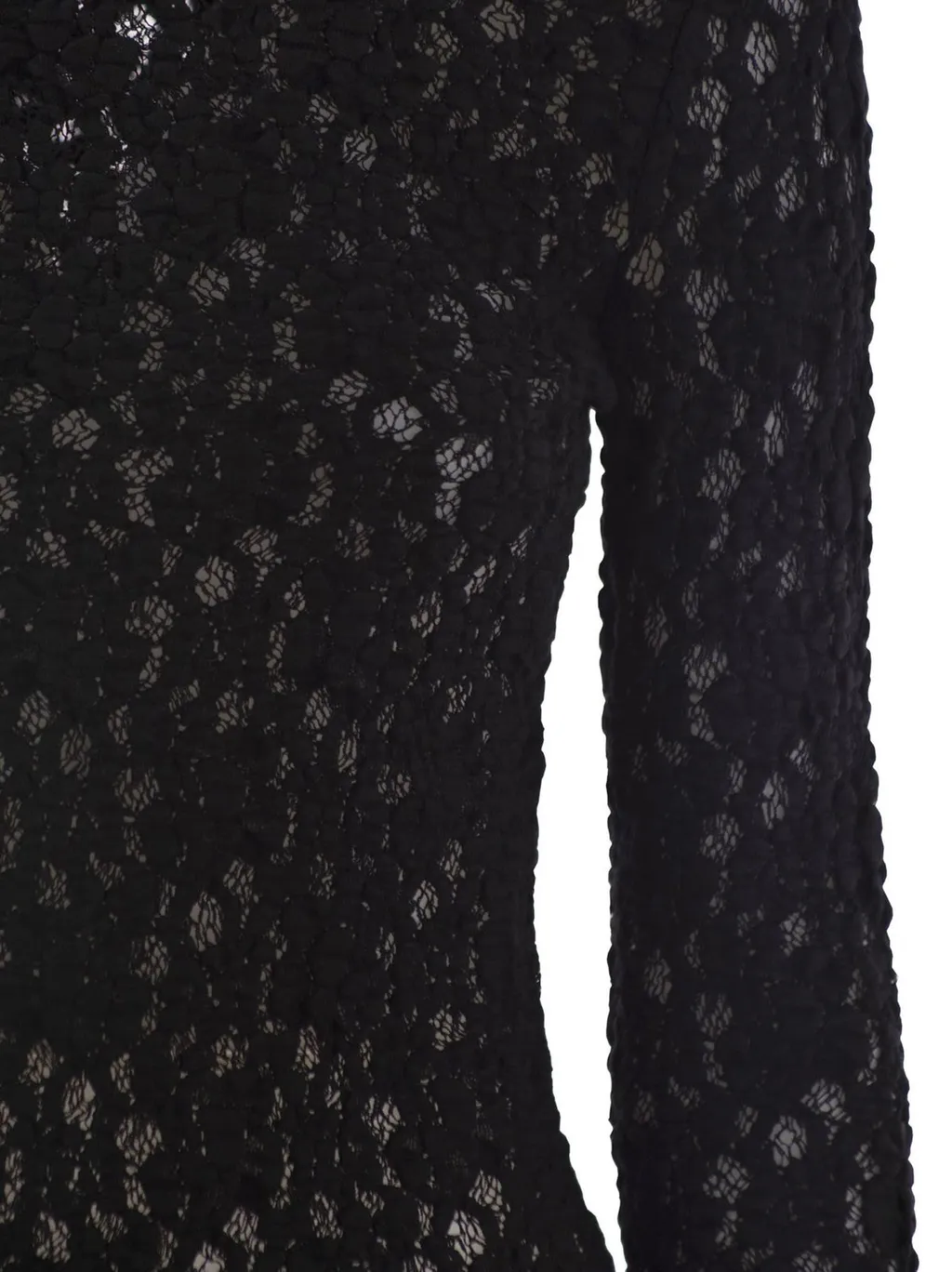 Max Mara Studio Gennaio Lace Jersey Knit Top