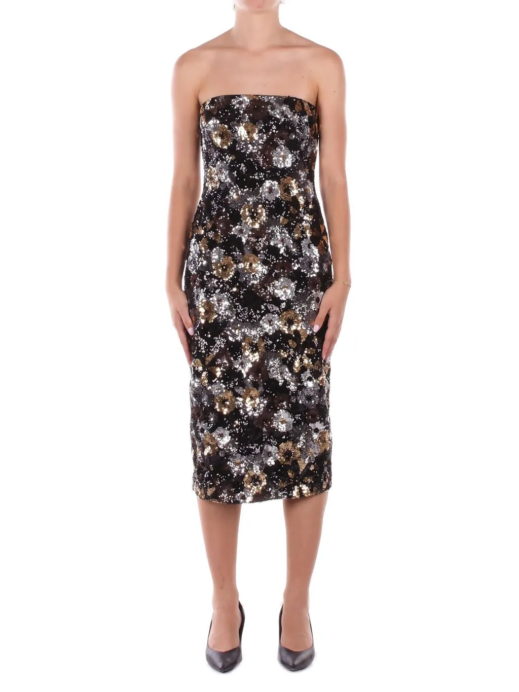Max Mara Studio Vacillo Embellished Dress