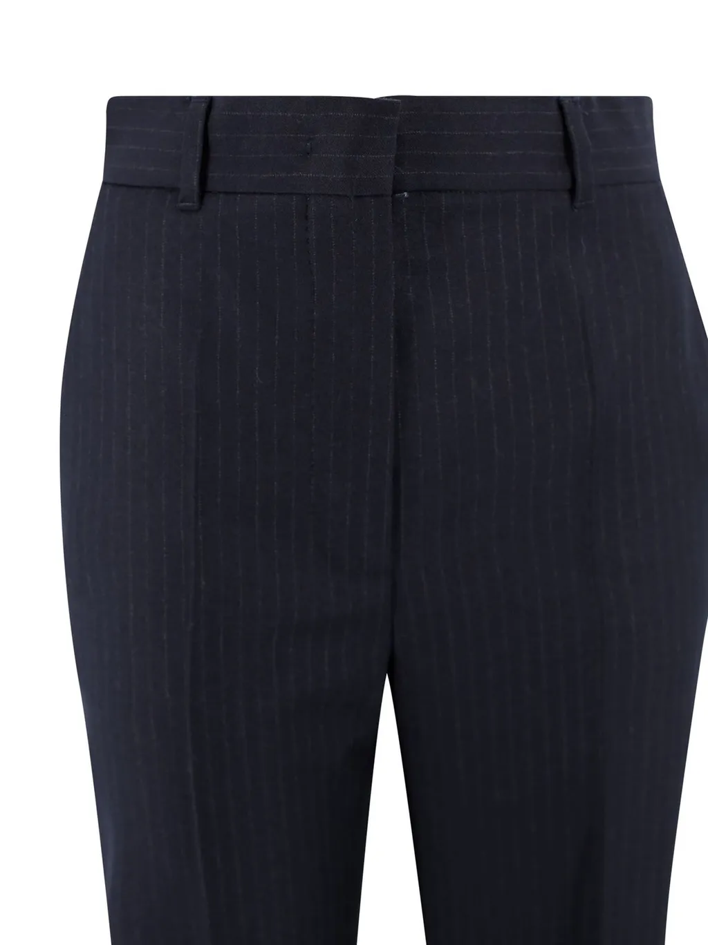 Max Mara Studio Striped Pleated Trousers