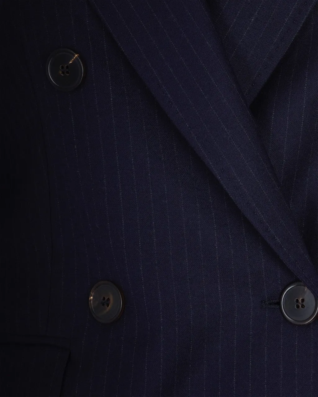 Max Mara Studio Pucci Striped Double-Breasted Jacket
