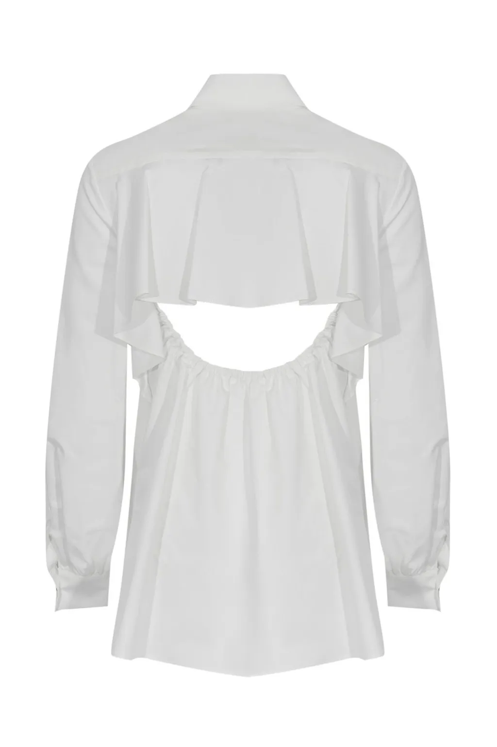 Max Mara Studio Long-Sleeved Button-Up Shirt