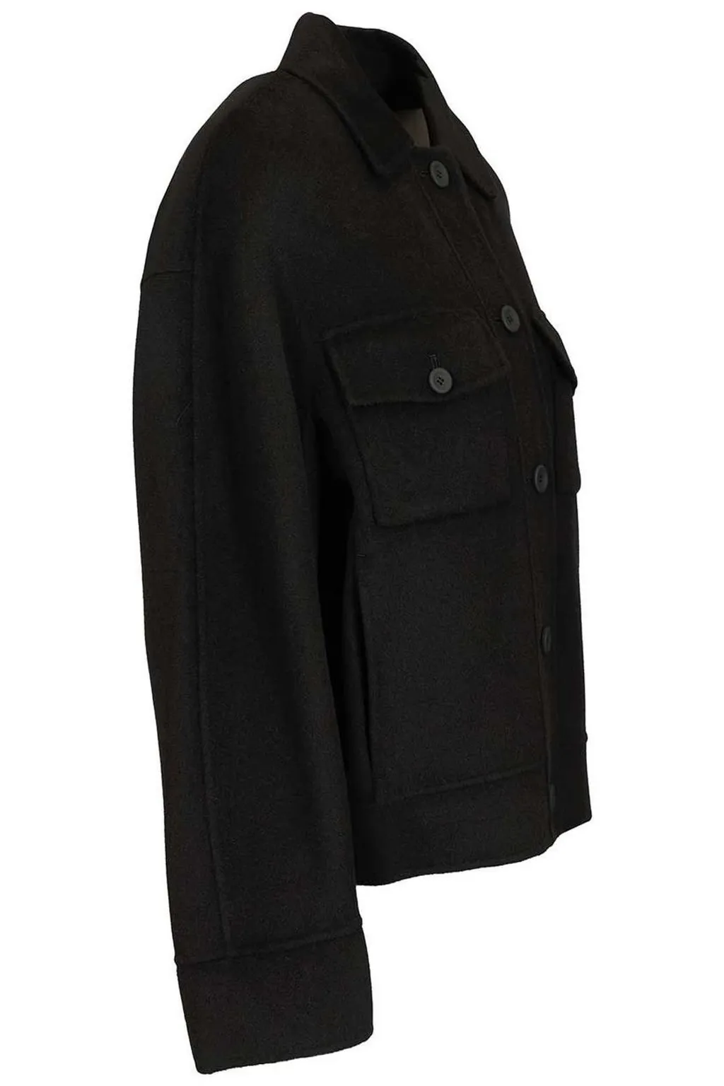Max Mara Studio Fiero Button-Up Jacket