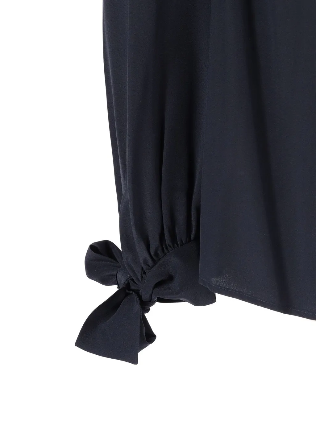 Max Mara Studio Long-Sleeved Crewneck Blouse