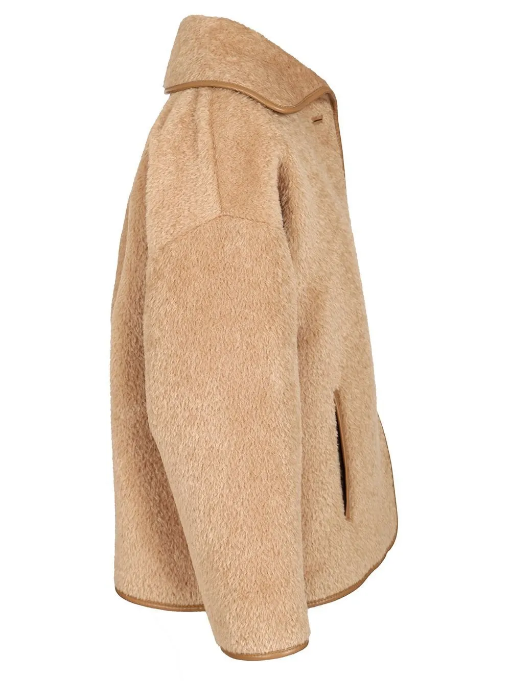 Max Mara Studio Long-Sleeved Button-Up Jacket