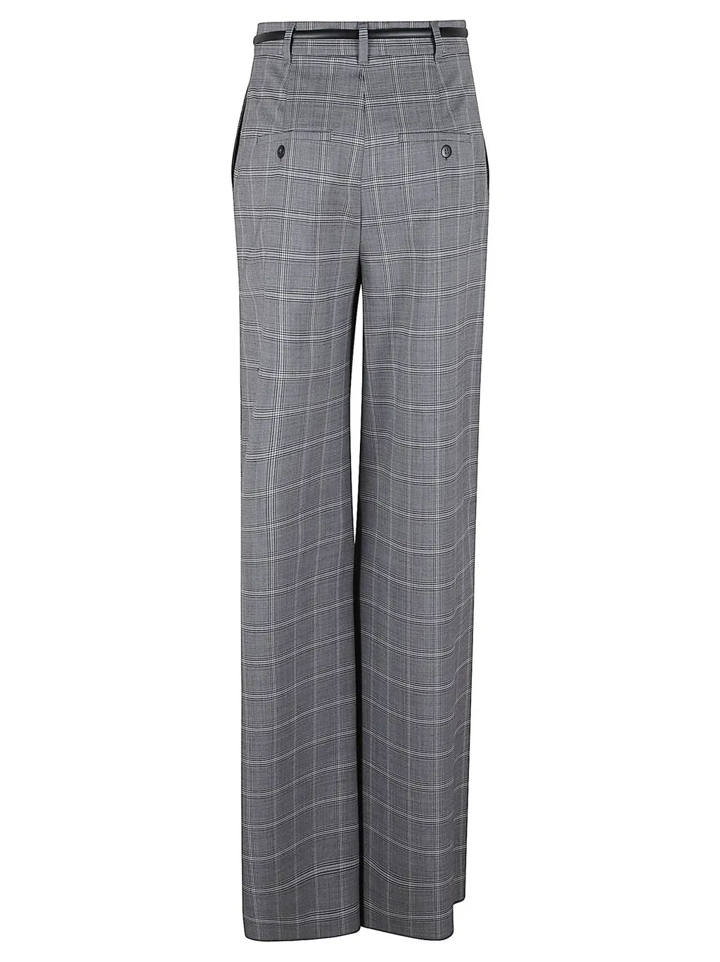 Max Mara Studio Mazurca Checked Trousers