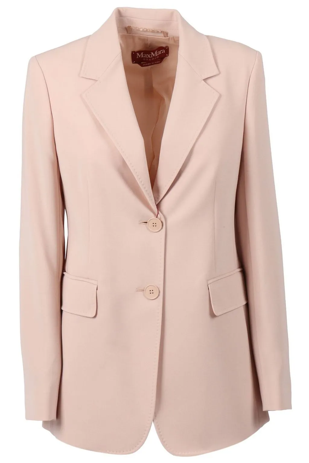 Max Mara Studio Linz Single-Breasted Tailored Blazer
