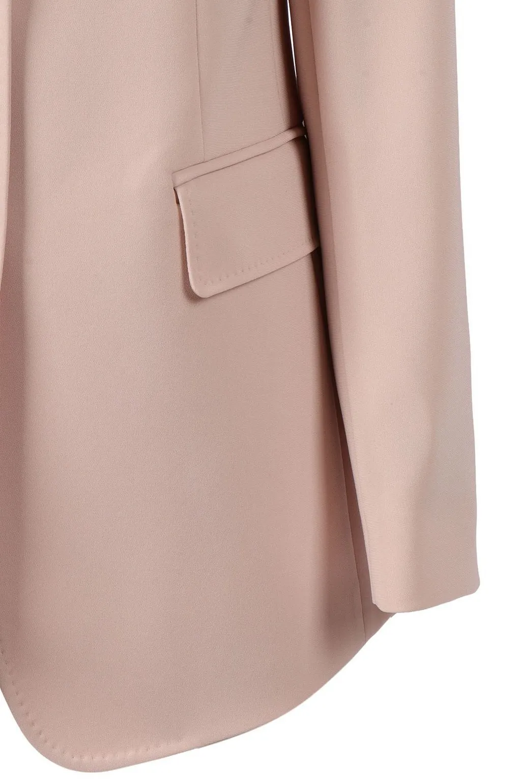 Max Mara Studio Linz Single-Breasted Tailored Blazer