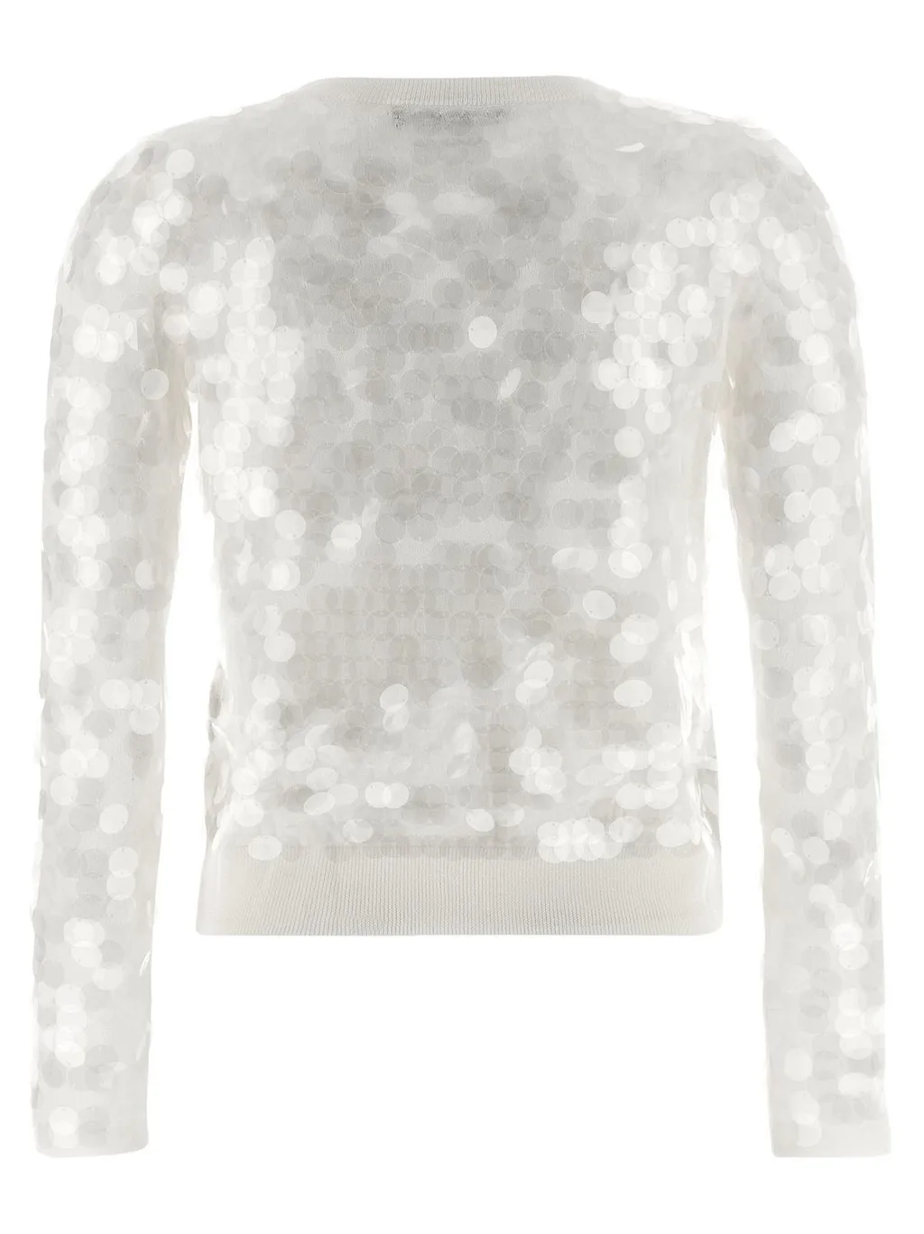 Max Mara Studio Necton Sequin Embellished Knit Cardigan