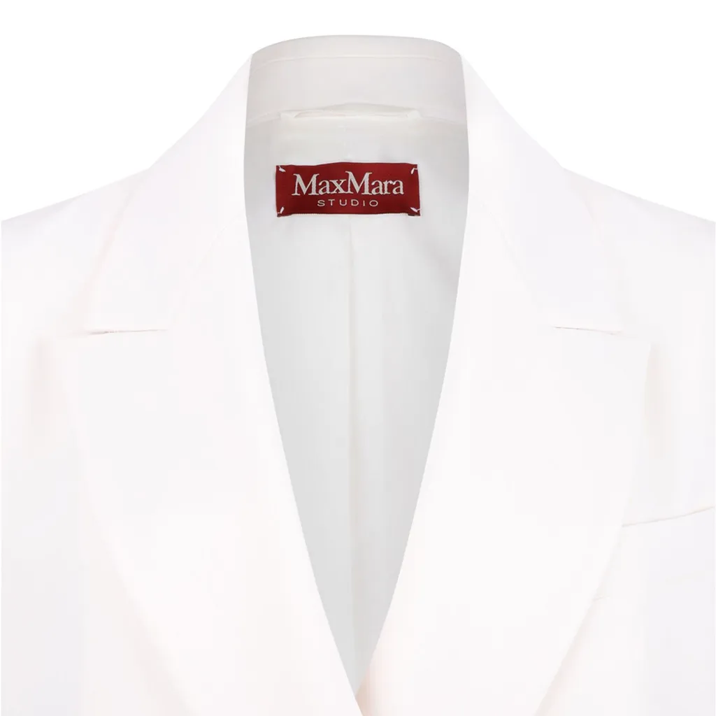 Max Mara Studio Pomez Double-Breasted Gilet