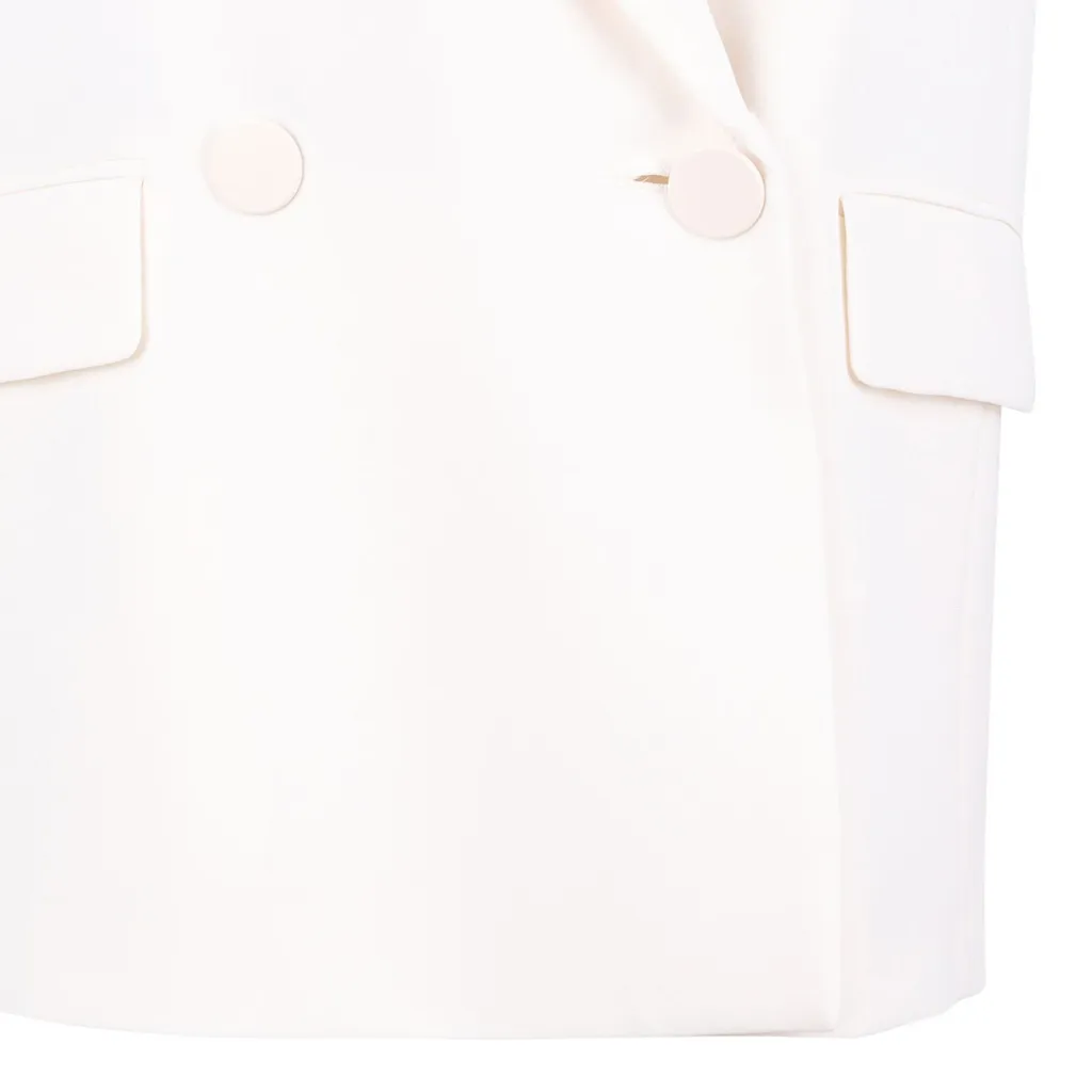 Max Mara Studio Pomez Double-Breasted Gilet