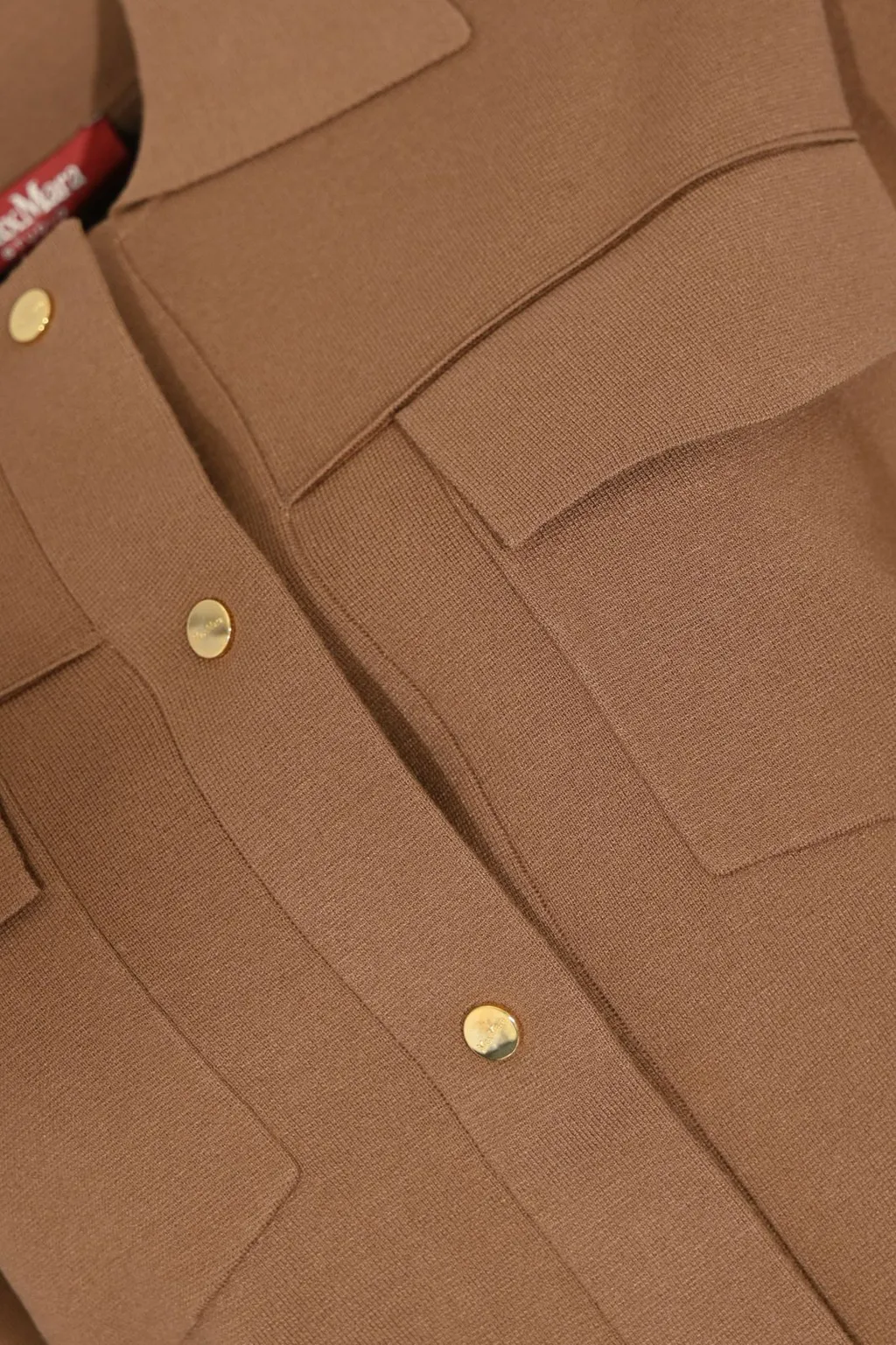 Max Mara Studio Boxy Button-Up Jacket