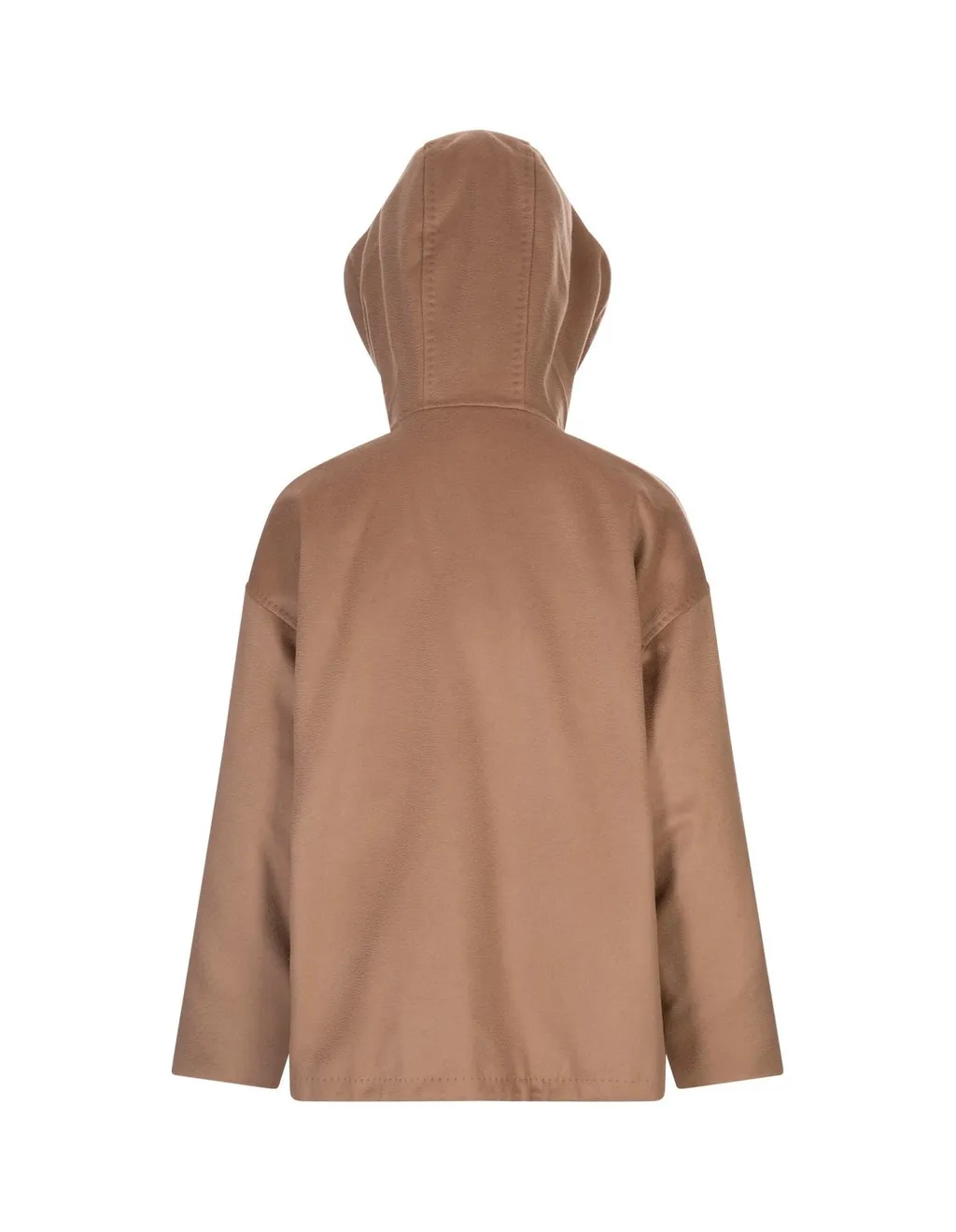 Max Mara Studio Drawstring Long-Sleeved Coat