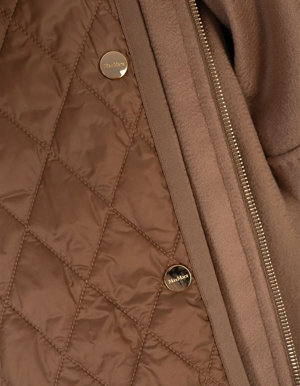 Max Mara Studio Drawstring Long-Sleeved Coat