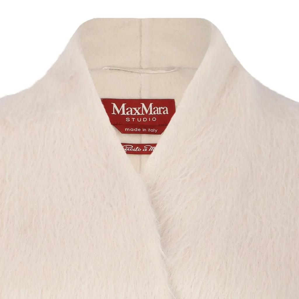 Max Mara Studio Long-Sleeved Belted Coat