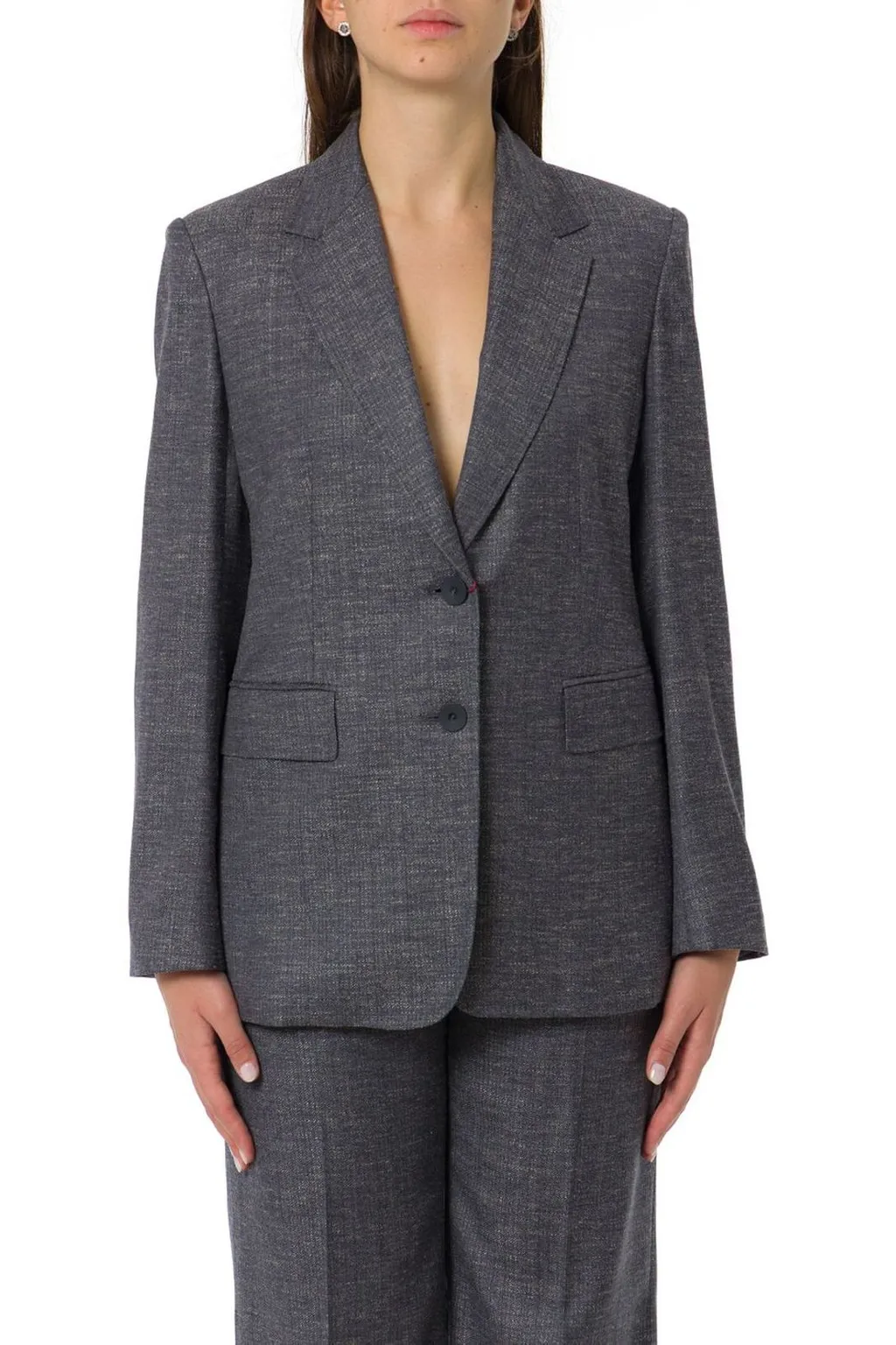 Max Mara Studio Hodeida Single-Breasted Blazer