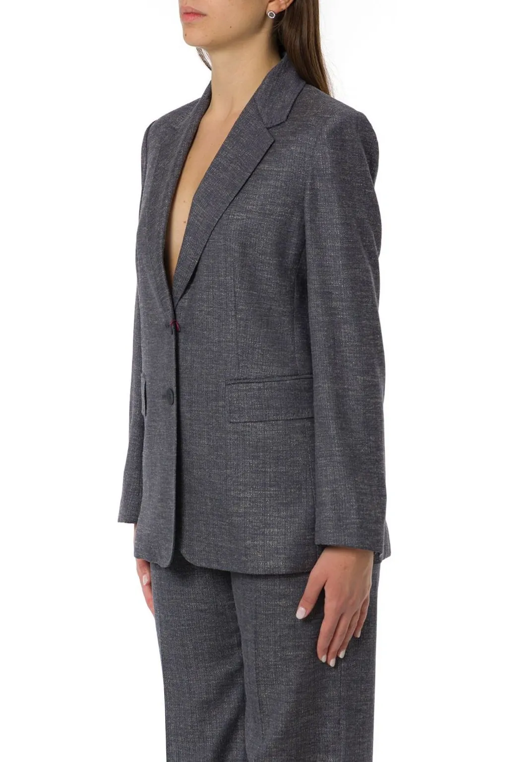Max Mara Studio Hodeida Single-Breasted Blazer