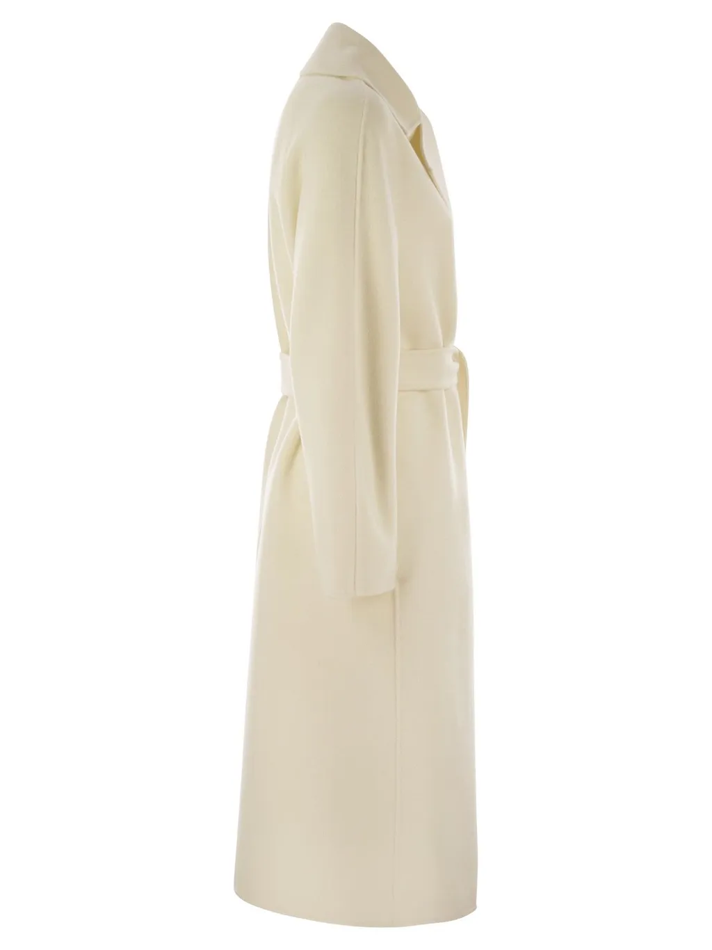 Max Mara Studio Cles Belted Long-Sleeved Coat