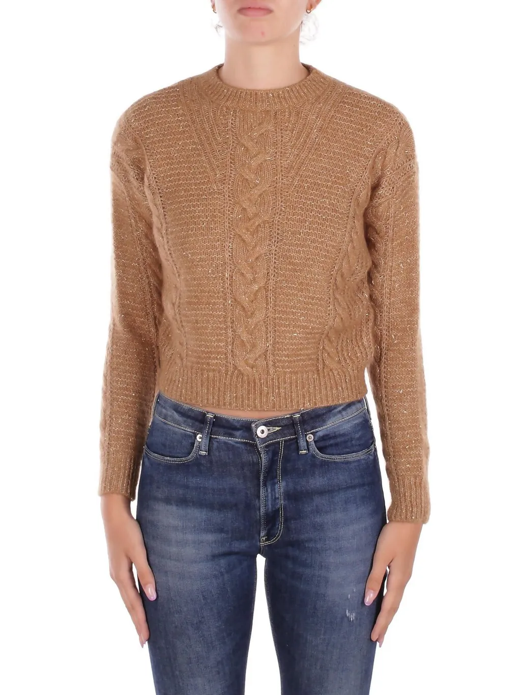 Max Mara Studio Crasso Crewneck Ribbed Jumper