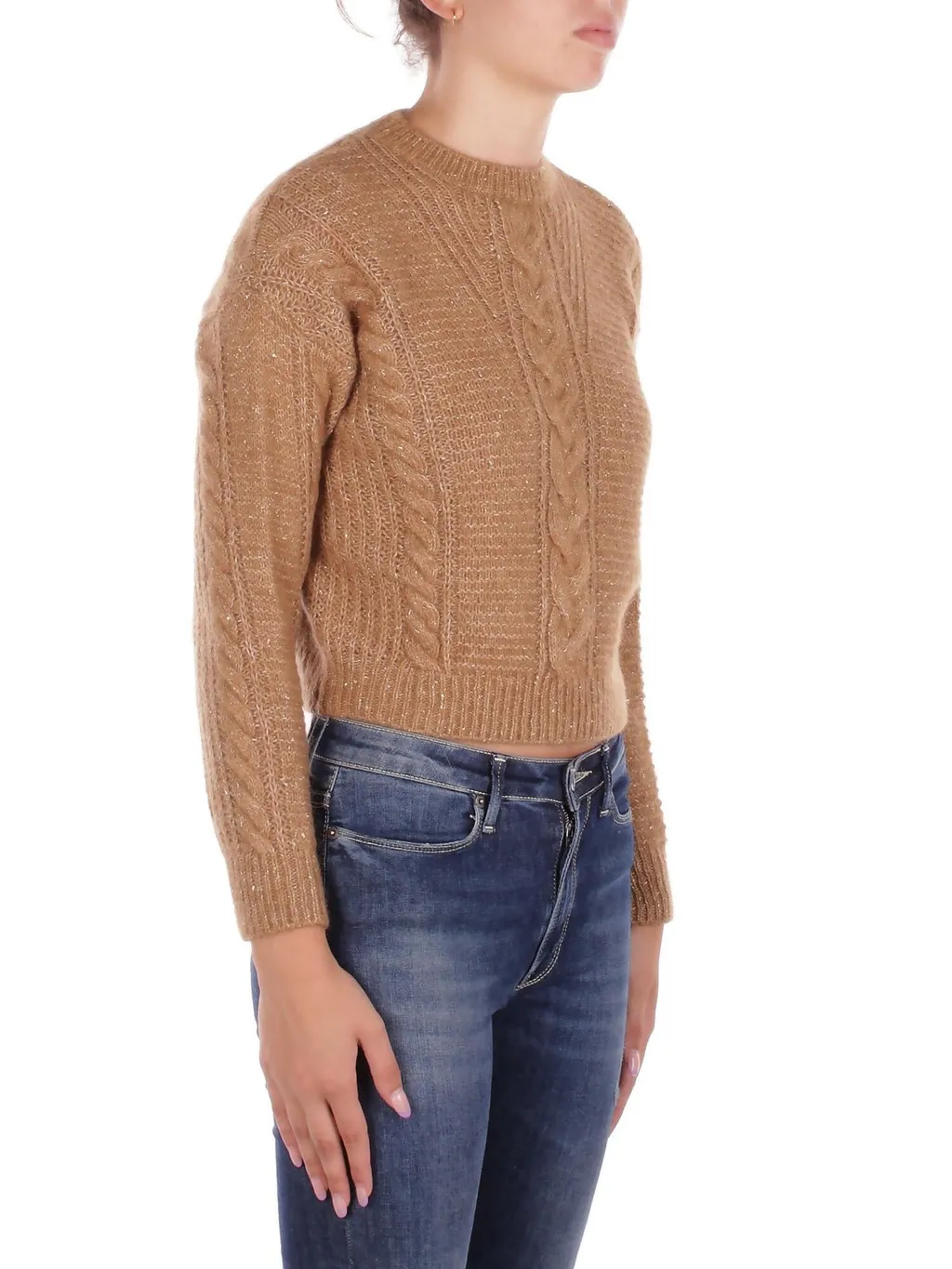 Max Mara Studio Crasso Crewneck Ribbed Jumper